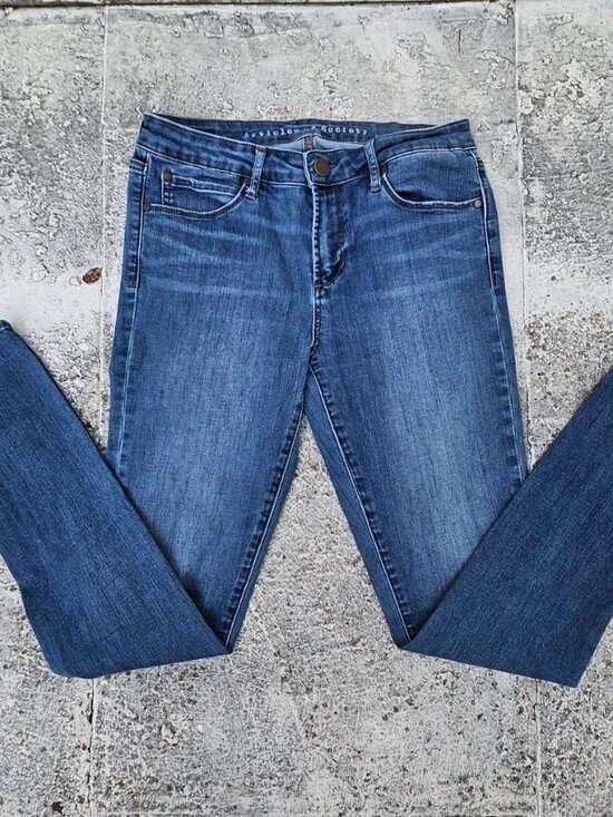 Articles Of Society Denim - Articles of Society Women Jeans Blue Denim Slim Fit Jeans Size 28